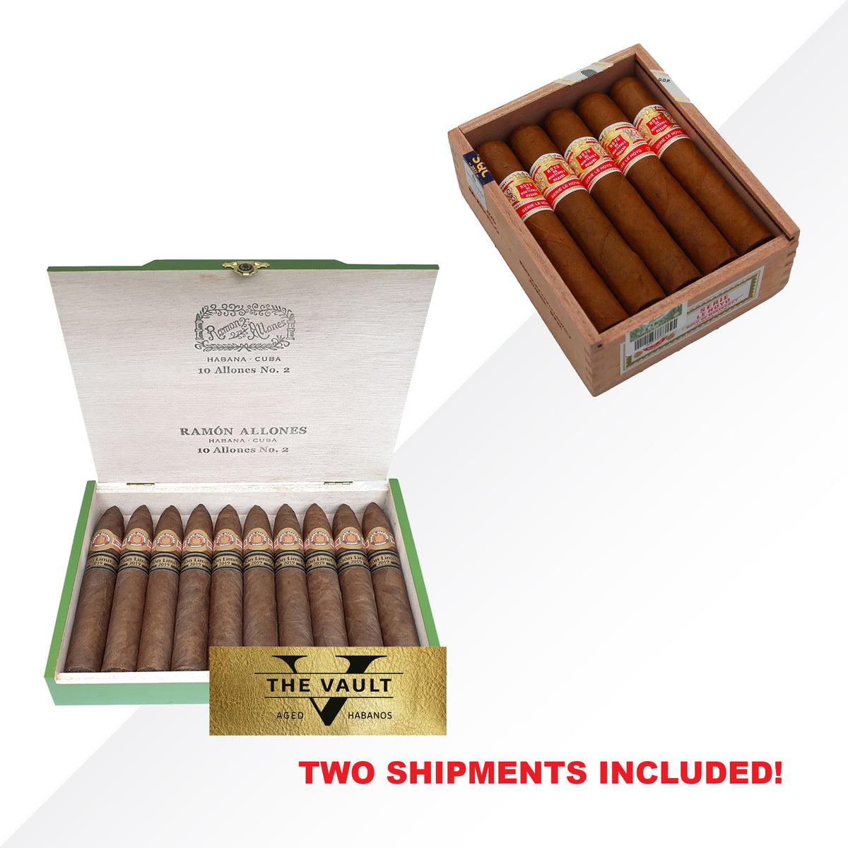 Ramon Allones No.2 THE VAULT + Hoyo de Rio Seco 10pcs